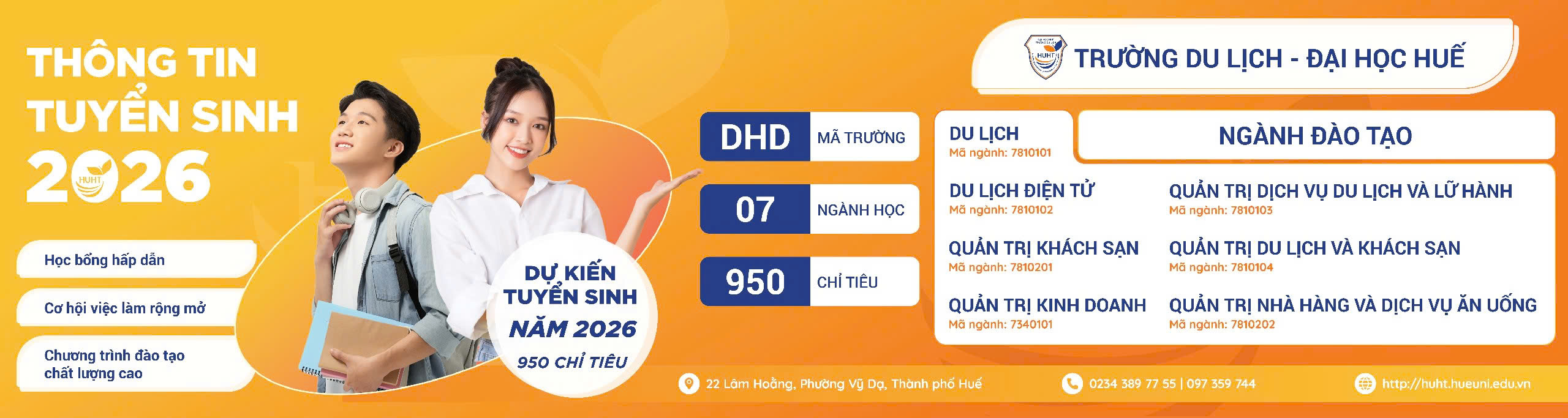 Trường Du lịch – Đại học Huế